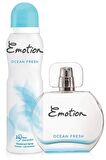 Emotion Ocean Fresh EDT Meyvemsi Kadın Parfüm 50 ml & Emotion Ocean Fresh Deodorant 150 ml 